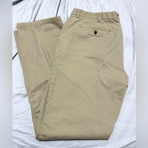 Men's St. John's Bay Size 38x34 Tall Tan Pants